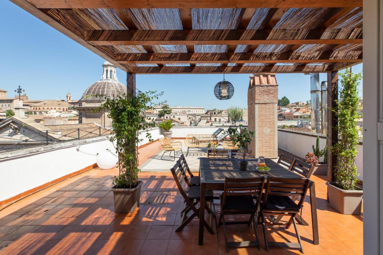 Iflat Monti Penthouse Panoramic View Lägenhet Rom Exteriör bild