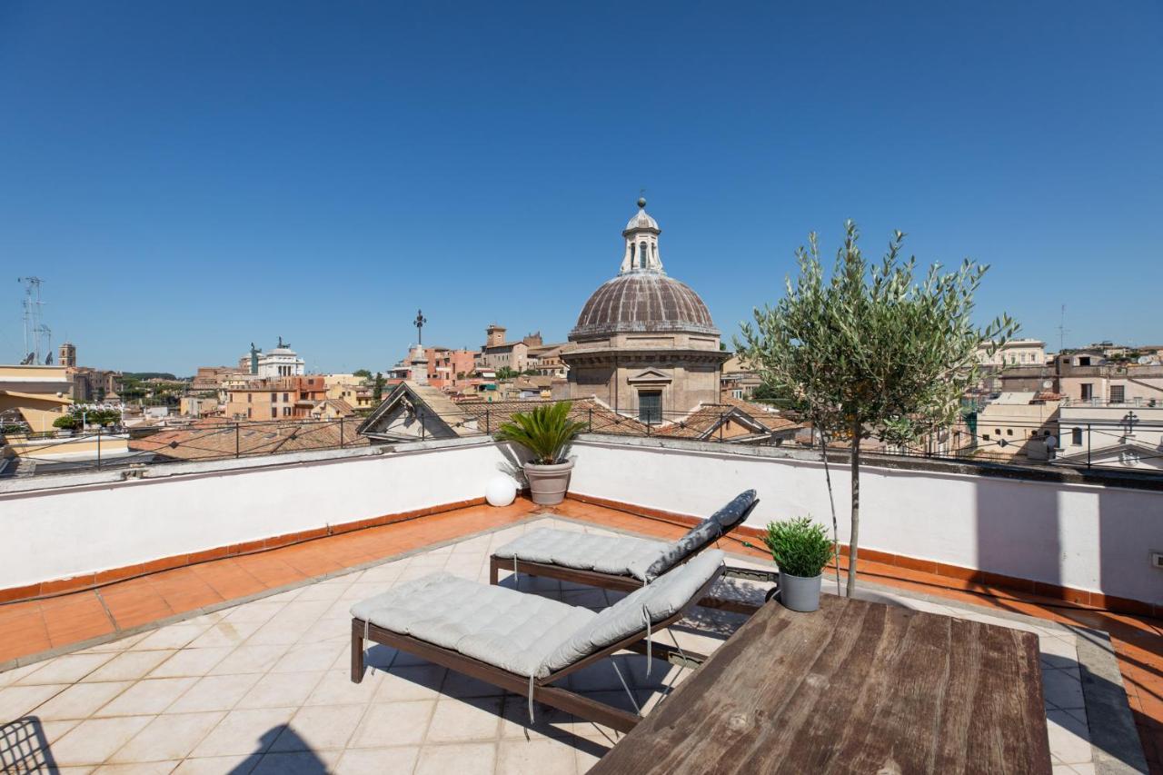 Iflat Monti Penthouse Panoramic View Lägenhet Rom Exteriör bild
